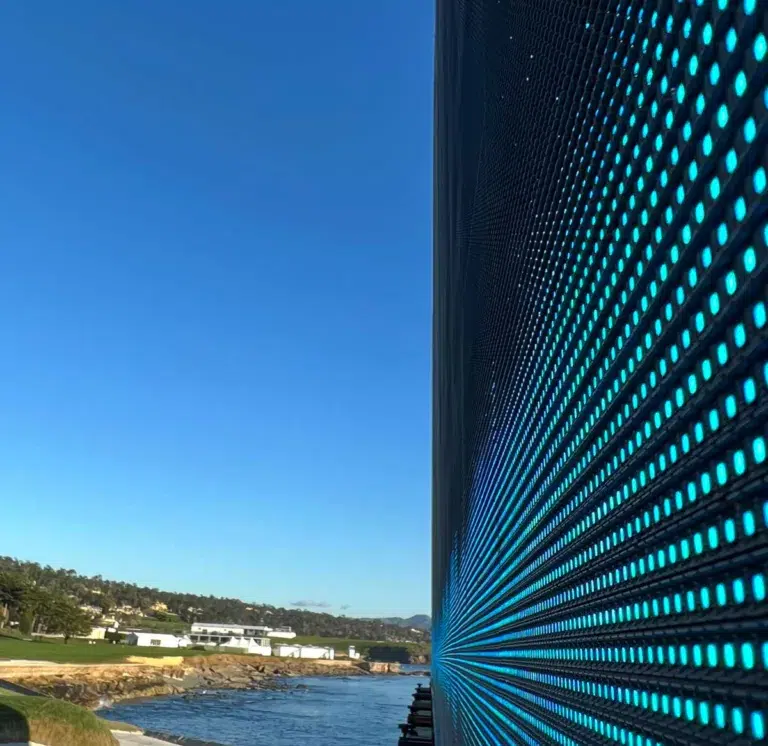 Led Screen on Golf Course